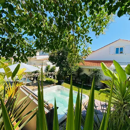 Evasion Tropicale - Villa D'Artiste Avec Jacuzzi Prive Dans Un Jardin Exotique Merignac  Exterior photo