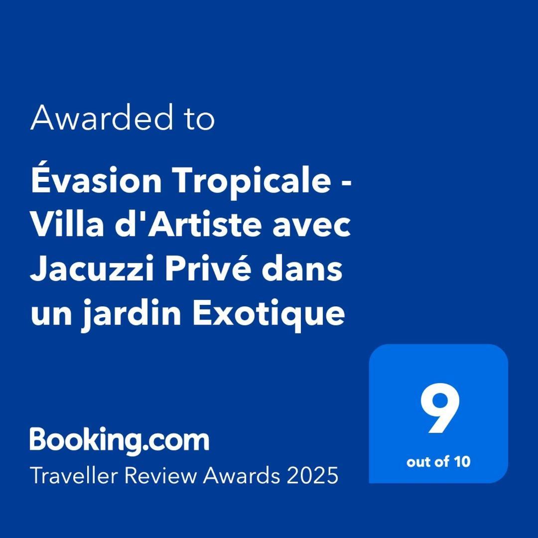 Evasion Tropicale - D'artiste Avec Jacuzzi Prive Dans Un Jardin Exotique Mérignac