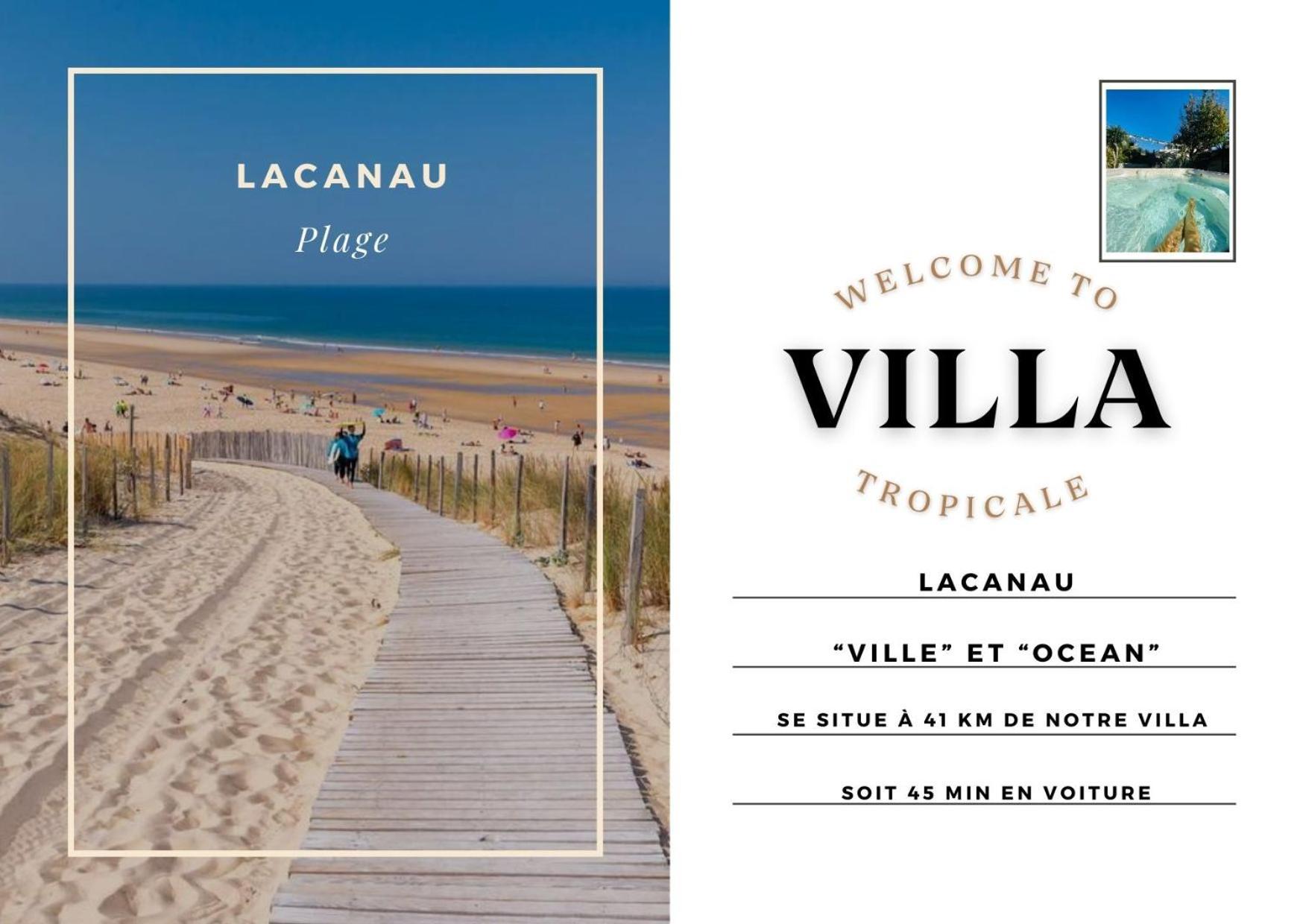 Evasion Tropicale - D'artiste Avec Jacuzzi Prive Dans Un Jardin Exotique Merignac (Gironde)
